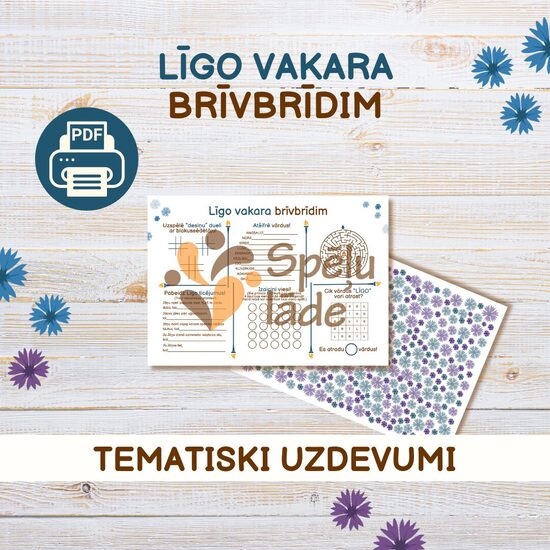 UZDEVUMI "LĪGO VAKARA BRĪVBRĪDIM"