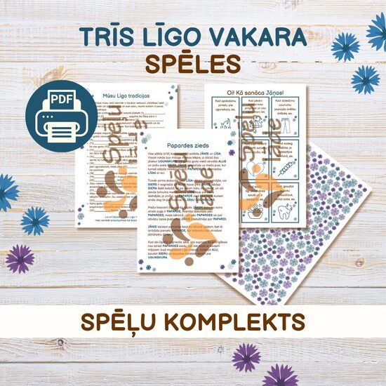 TRĪS LĪGO VAKARA SPĒLES