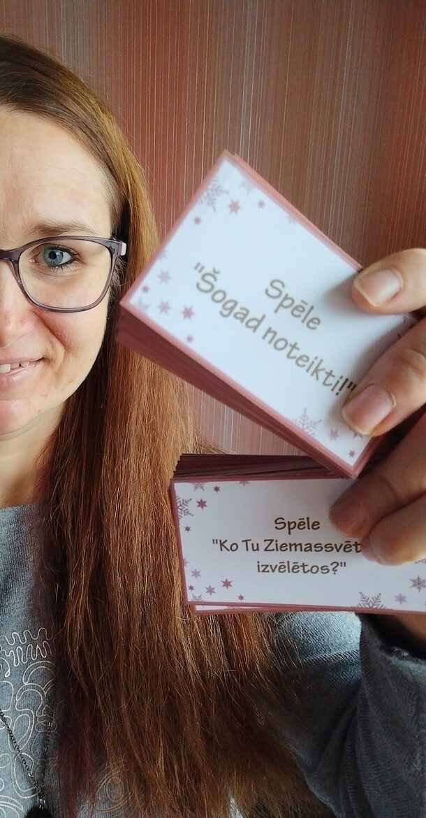 Ziemassvētki spēles Vecgads aktivitāte kāzām